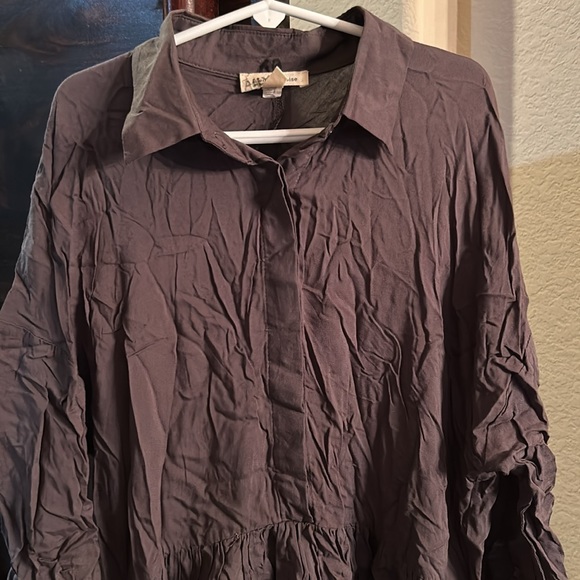 Silence and noise Sz XS gray dress - Picture 3 of 4